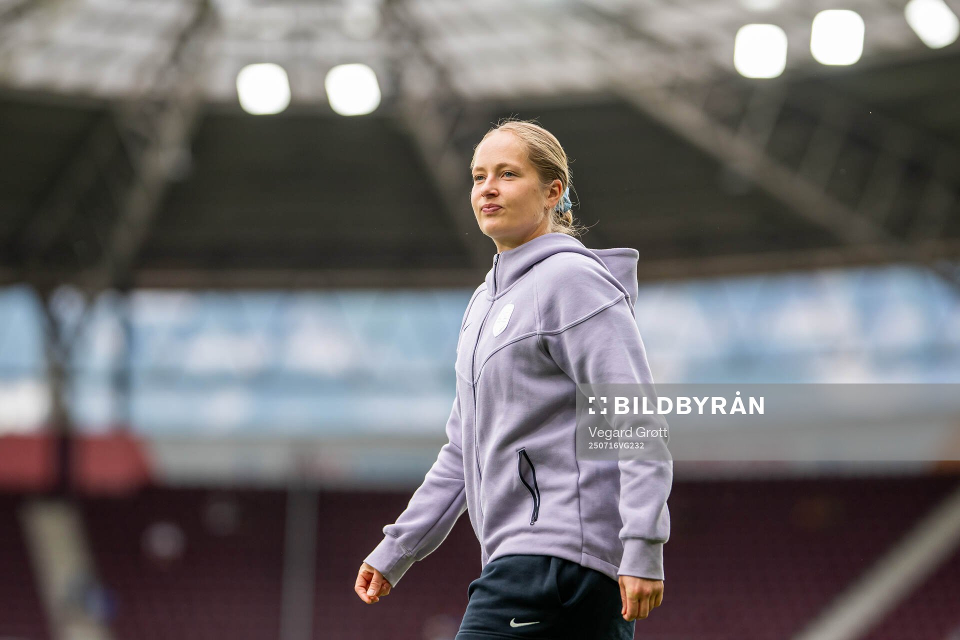 Goalkeeper Aurora Mikalsen of Norway