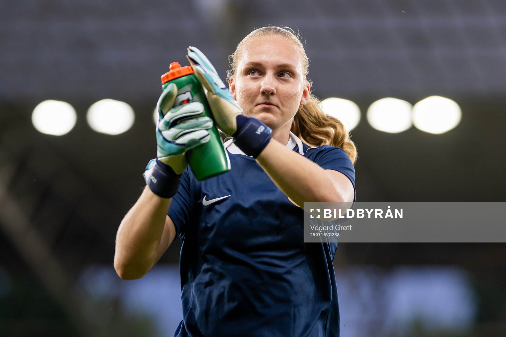 Goalkeeper Sunniva Skoglund of Norway