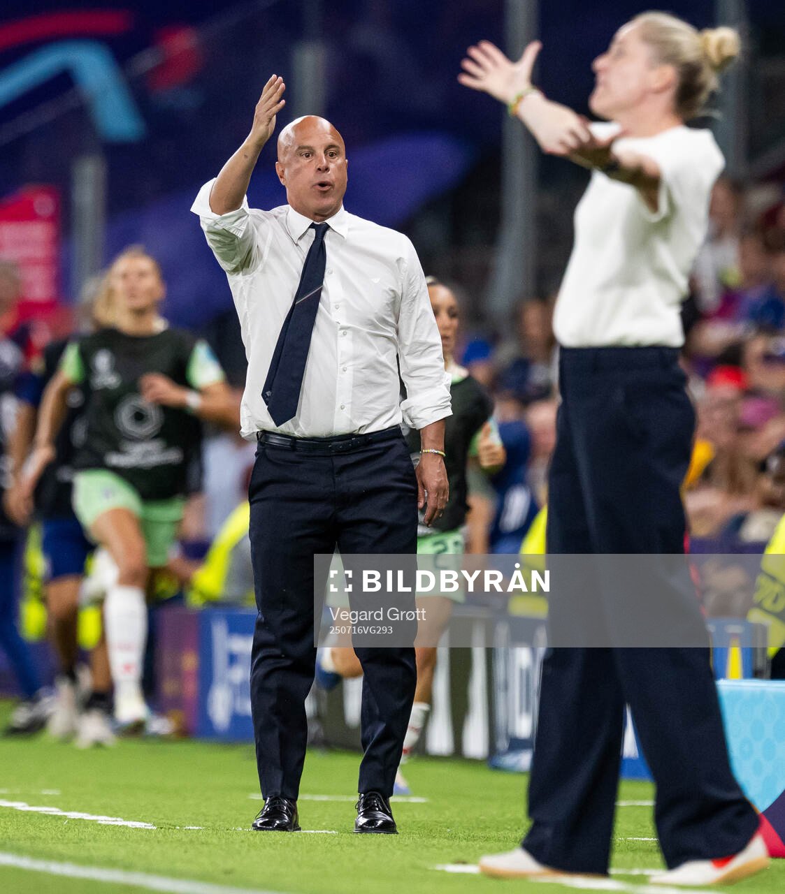 Head coach Andrea Soncin of Italy