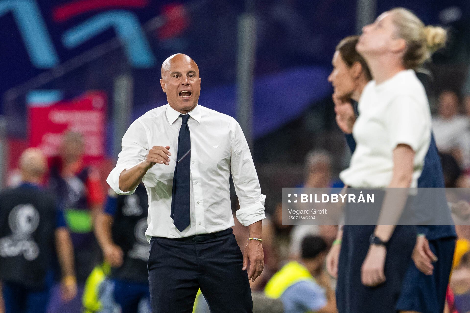 Head coach Andrea Soncin of Italy