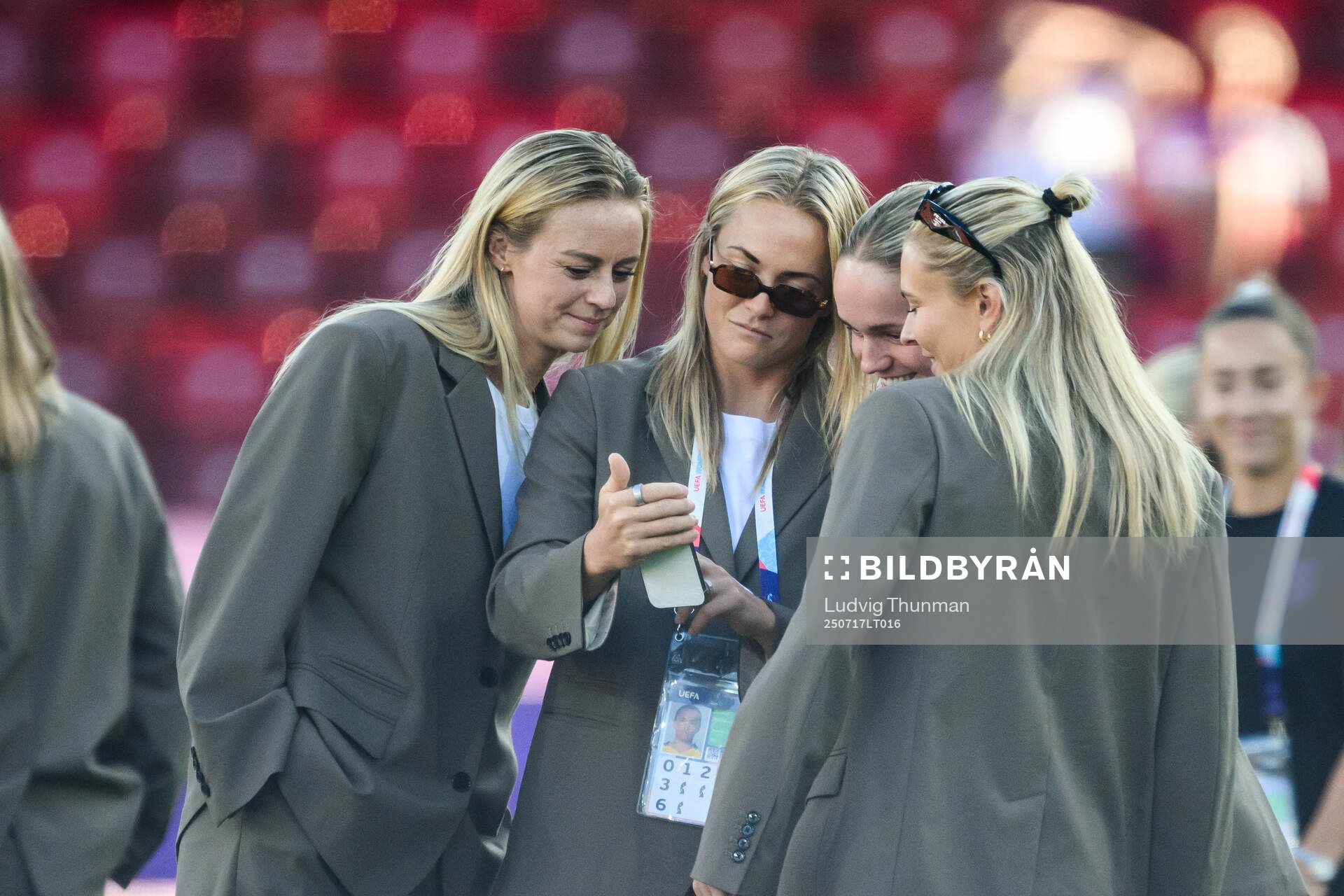 Amanda Ilestedt, Magdalena Eriksson, Amanda Nildén and