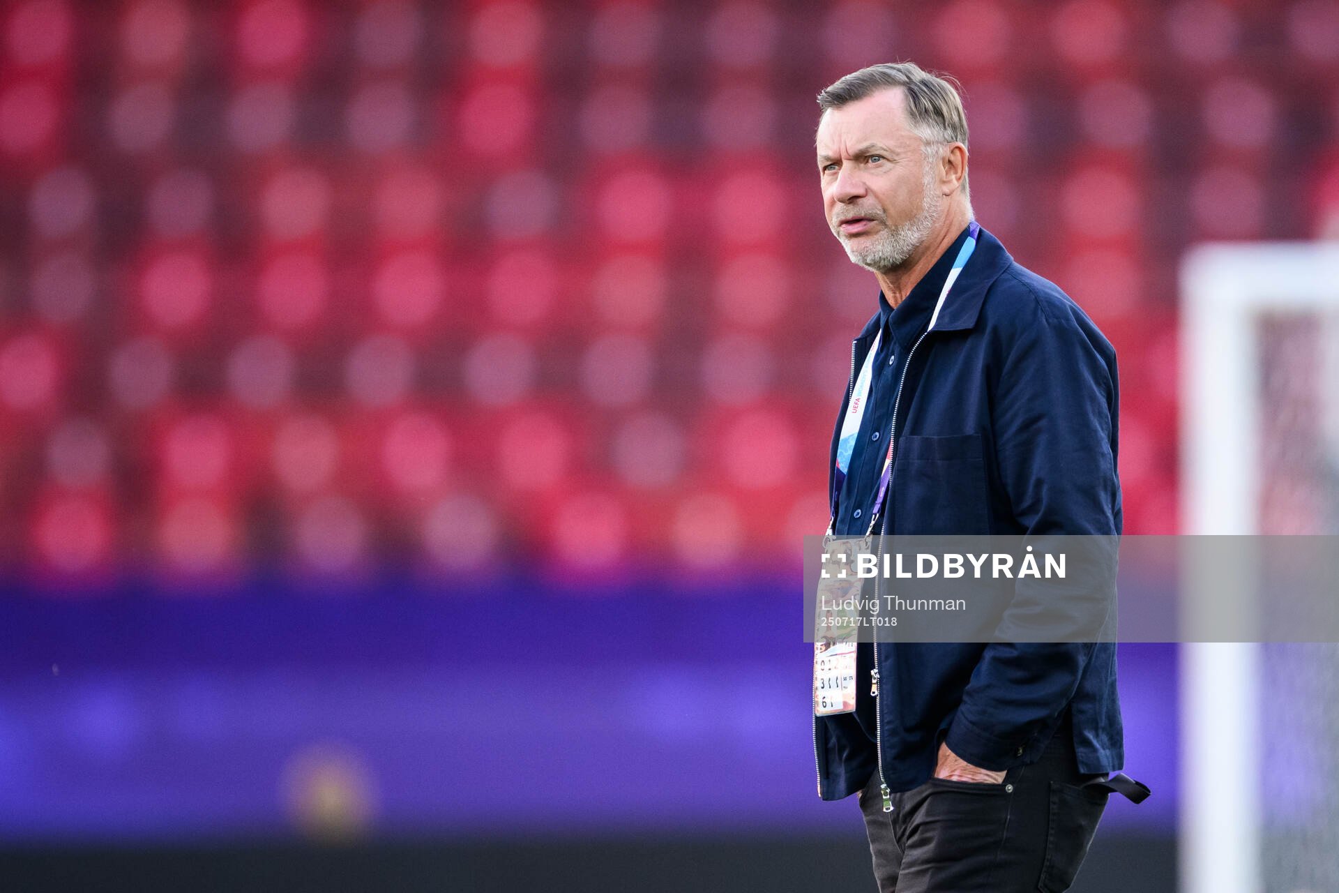 Head coach Peter Gerhardsson of Sweden