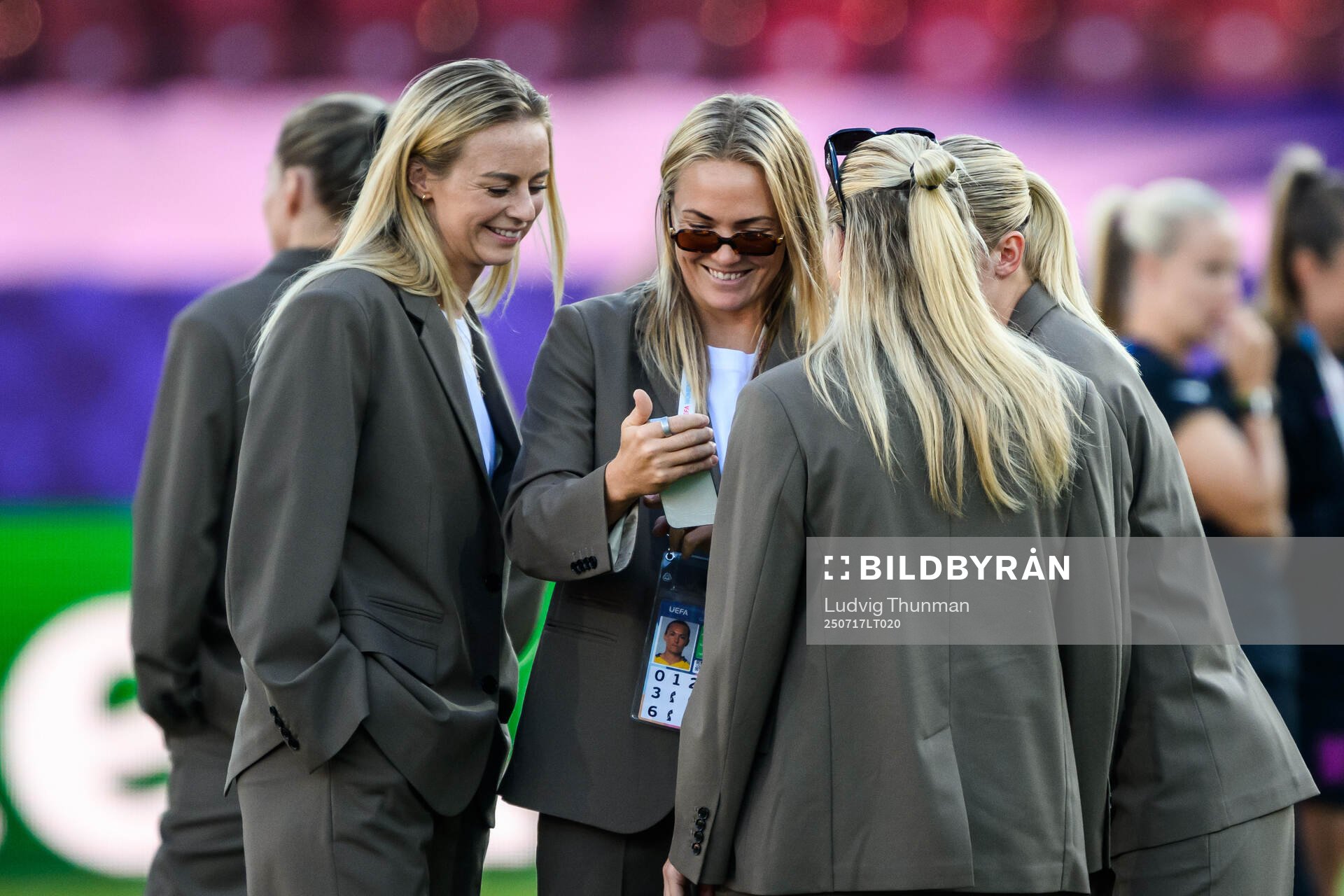 Amanda Ilestedt and Magdalena Eriksson of Sweden