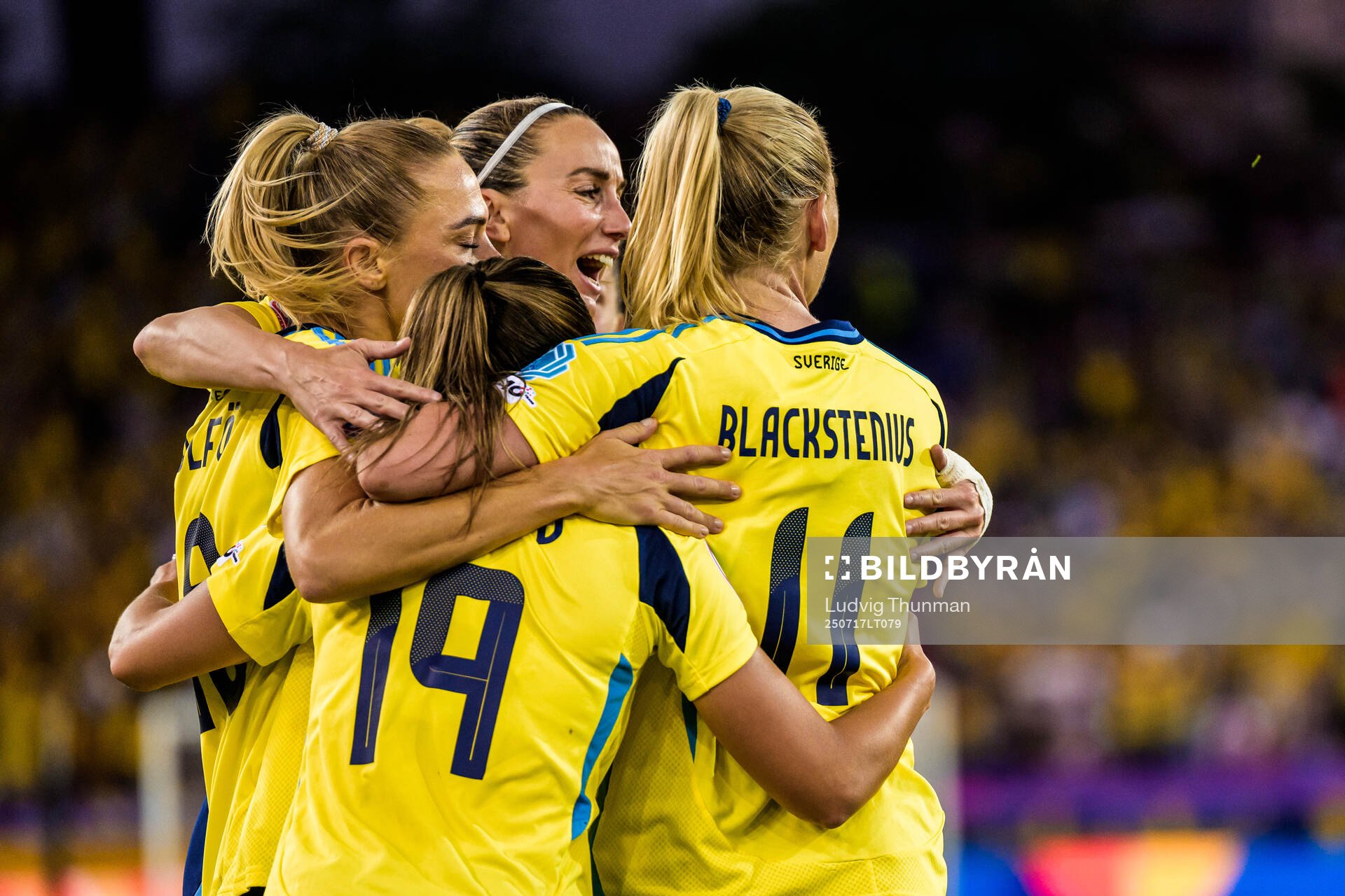 Fridolina Rolfö, Kosovare Asllani, Johanna Rytting Kaneryd