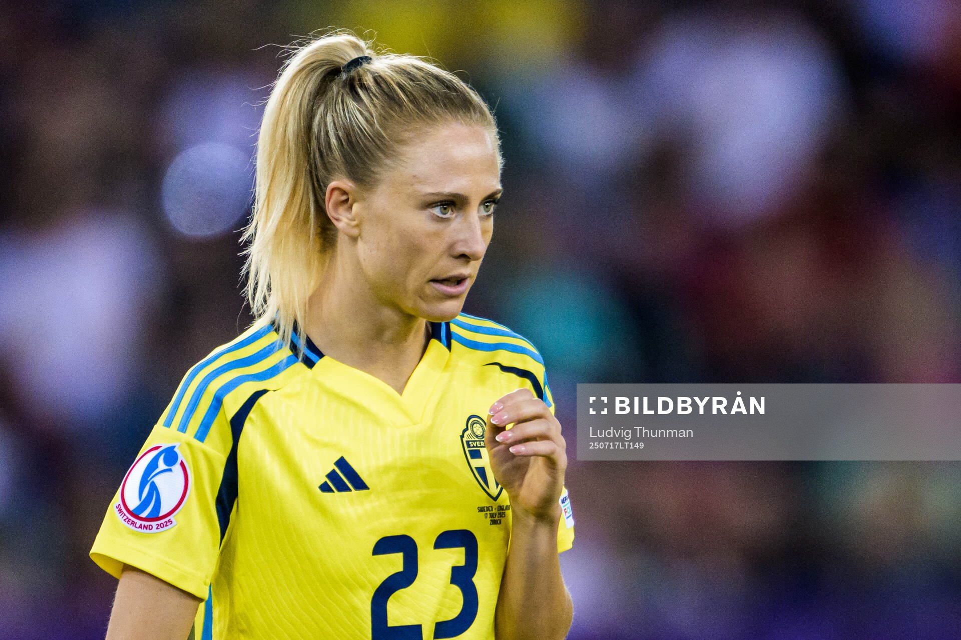 Rebecka Blomqvist of Sweden