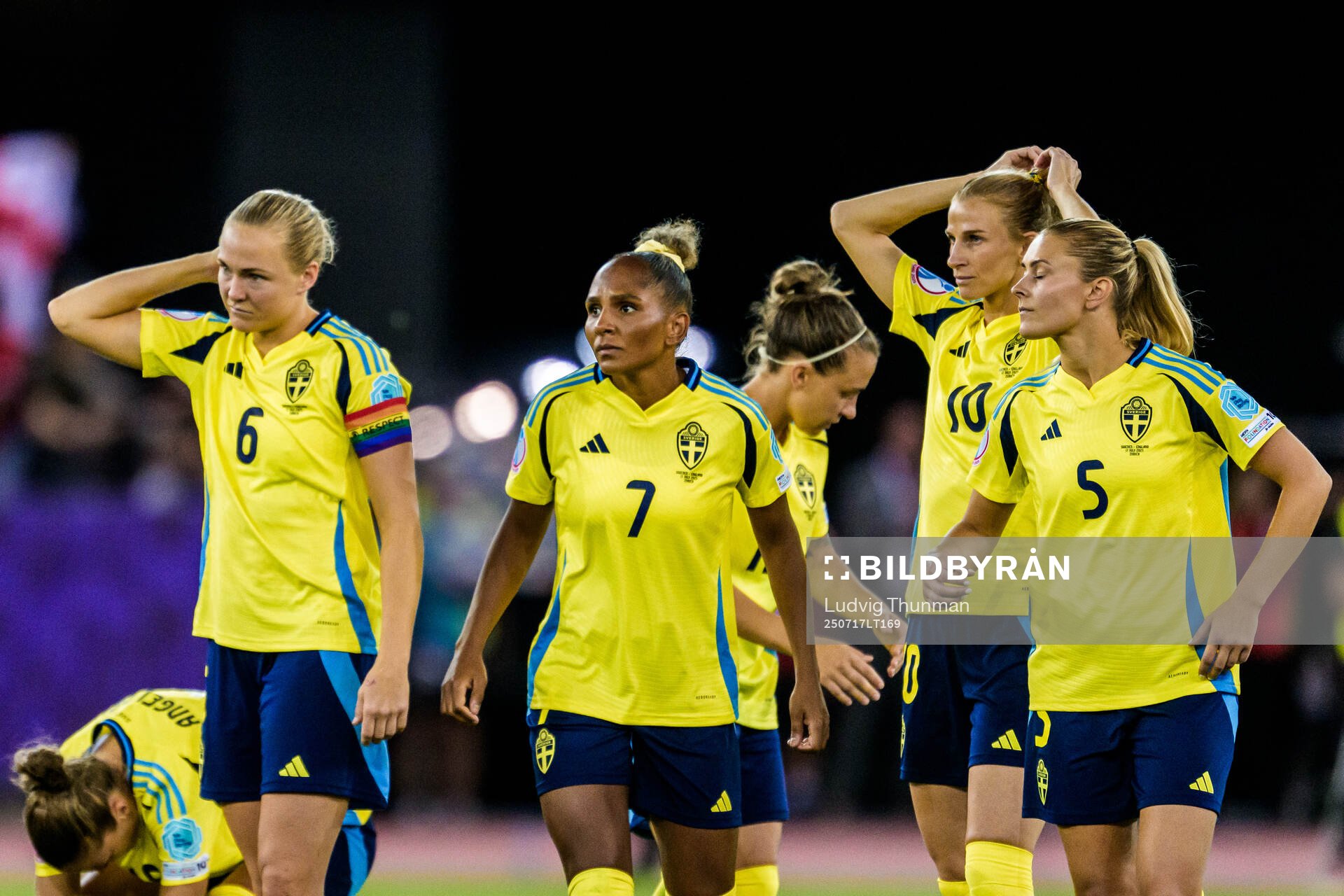 Magdalena Eriksson, Madelen Janogy, Sofia Jakobsson and