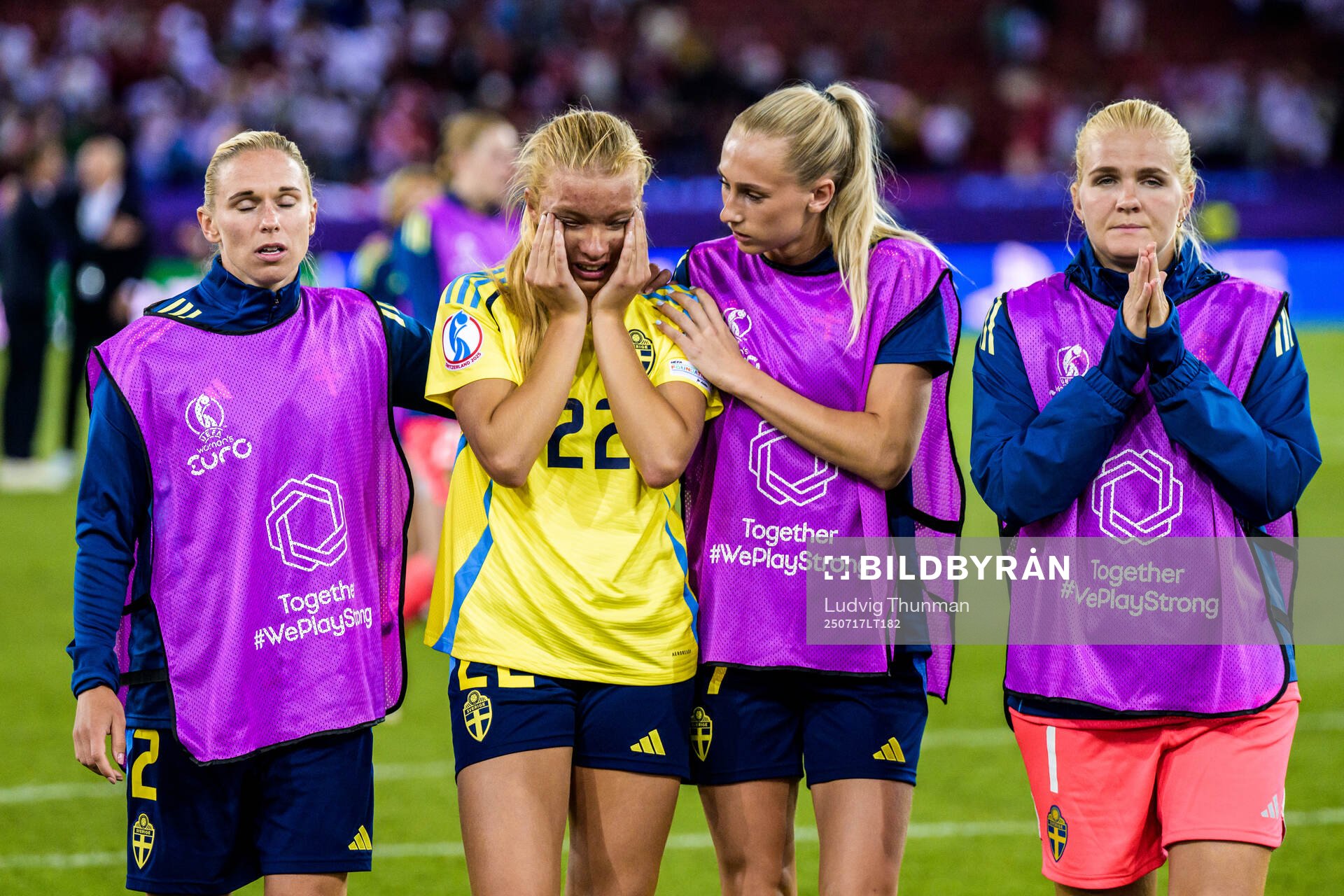 Jonna Andersson, Smilla Holmberg, Ellen Wangerheim and