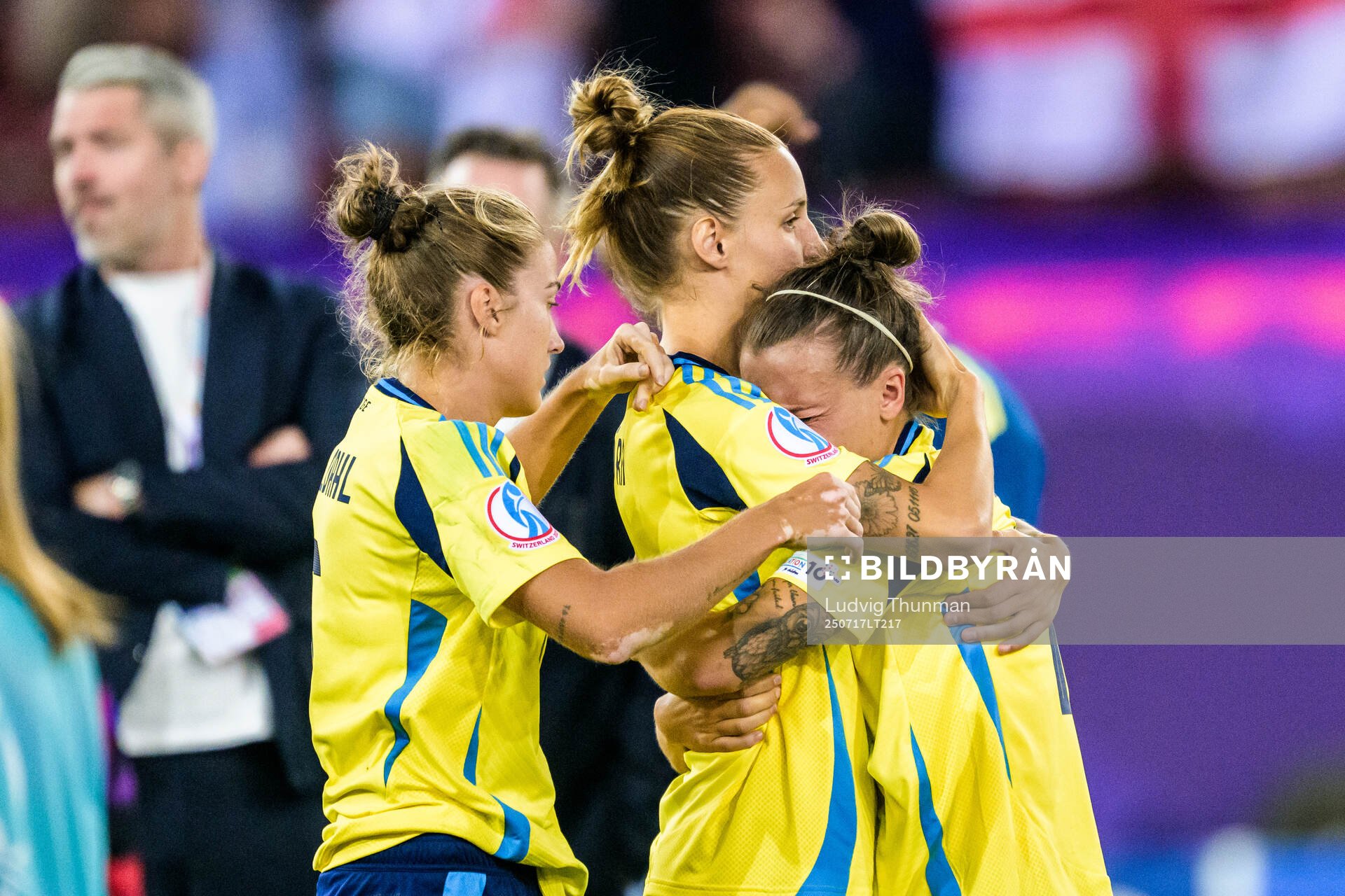 Filippa Angeldahl, Nathalie Björn and Julia Zigiotti Olme