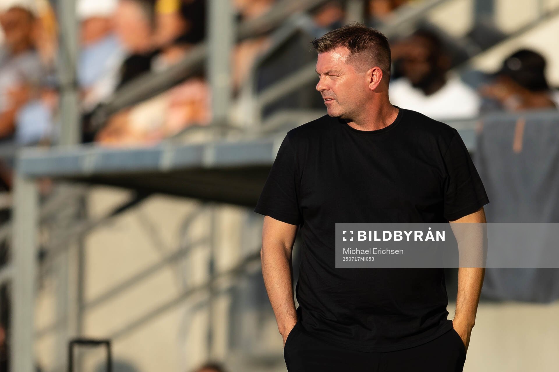 Head coach Jens Gustafsson of Häcken