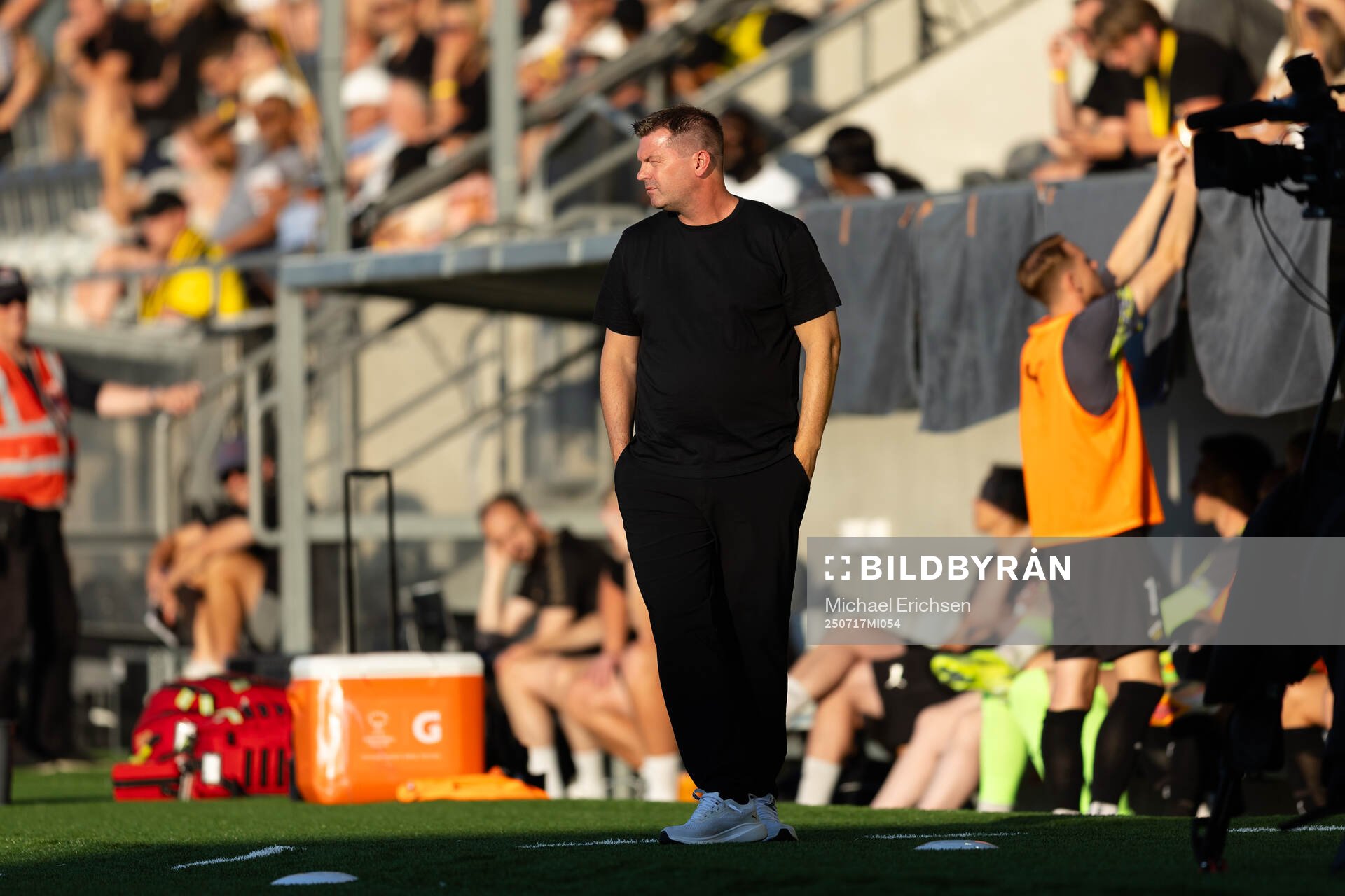 Head coach Jens Gustafsson of Häcken
