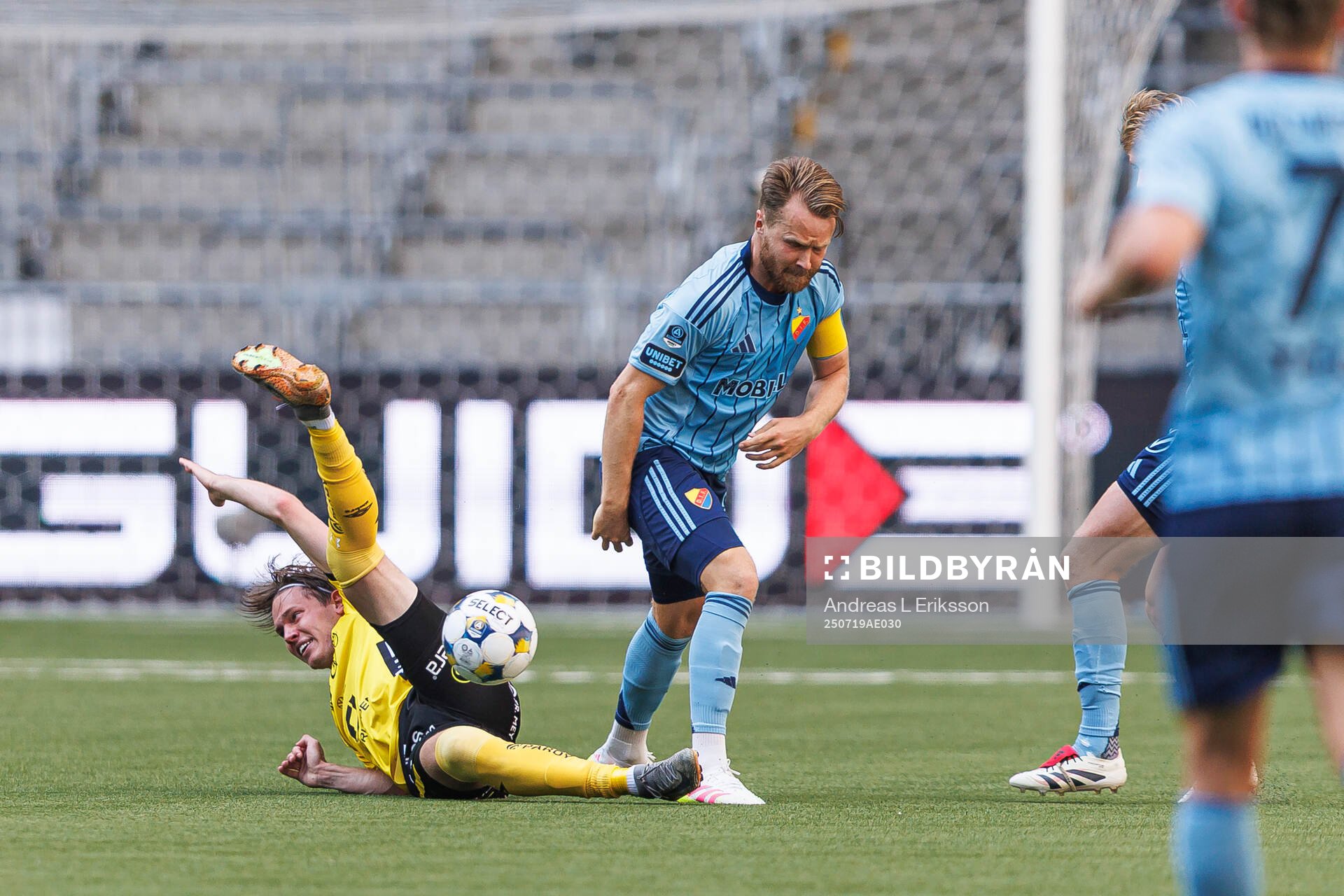 Elfsborgs Taylor Silverholt och Djurgårdens Jacob Une