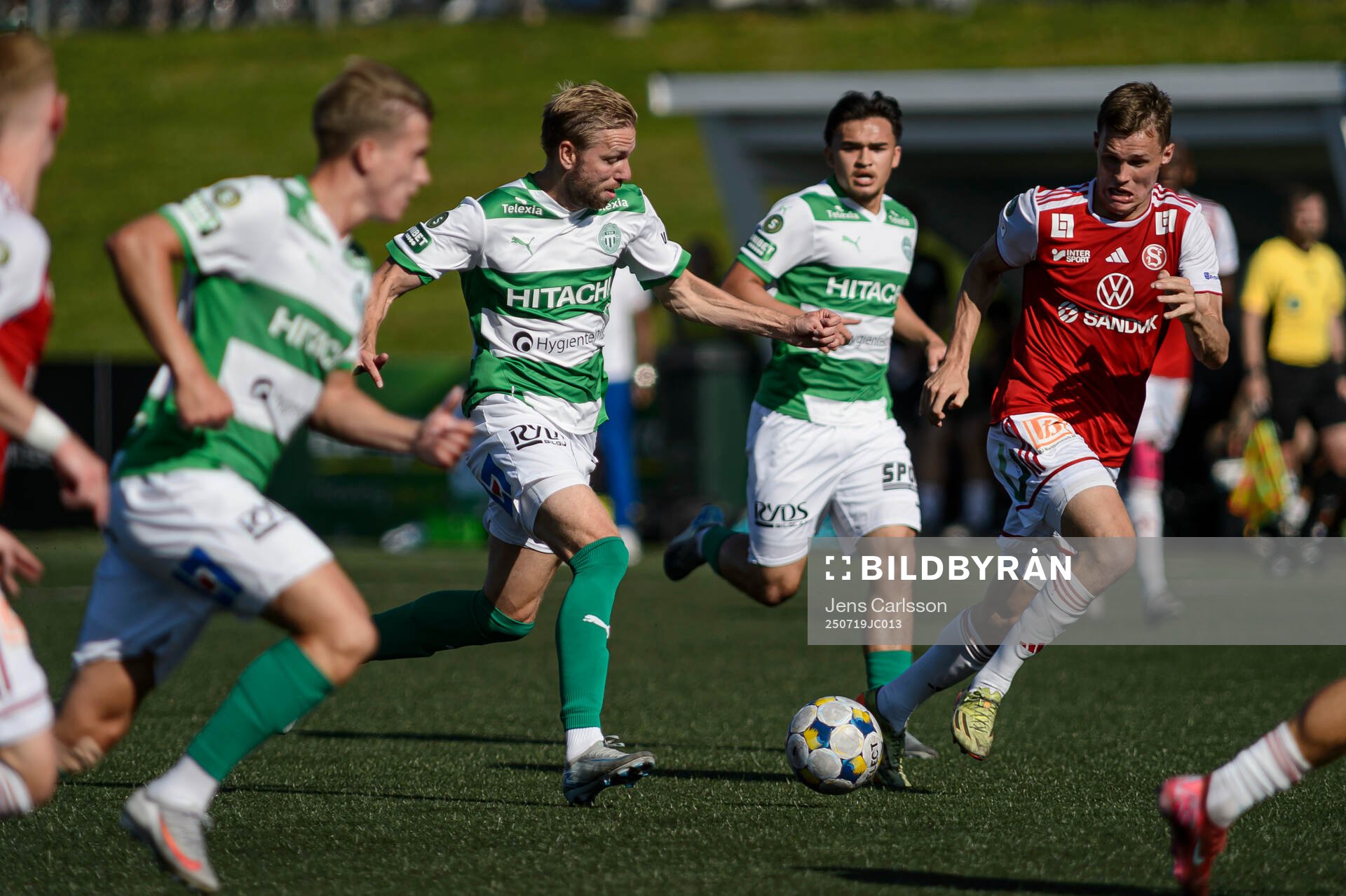 Västerås Jonathan Ring och Sandvikens IFs Daniel