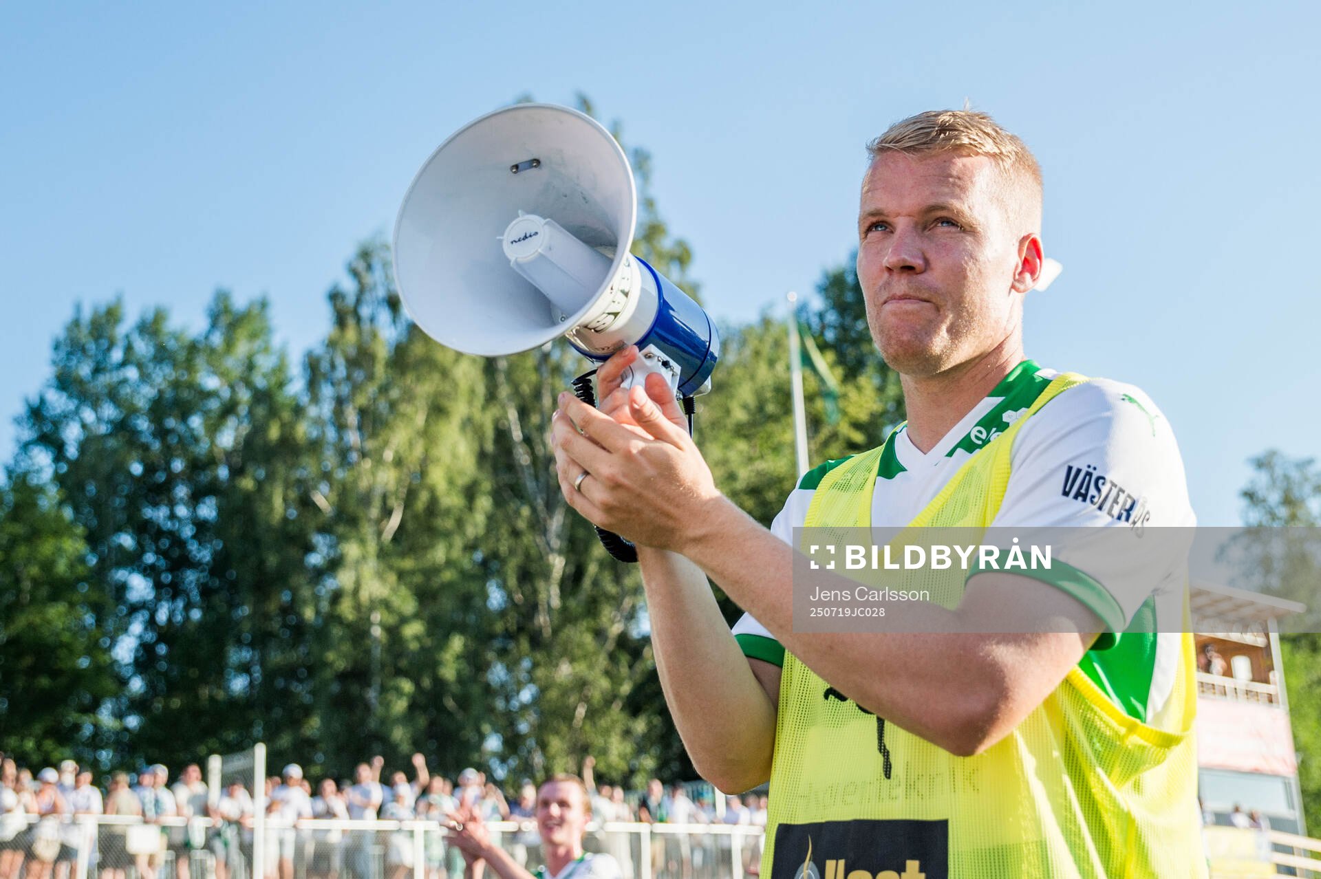 Västerås Simon Johansson jublar