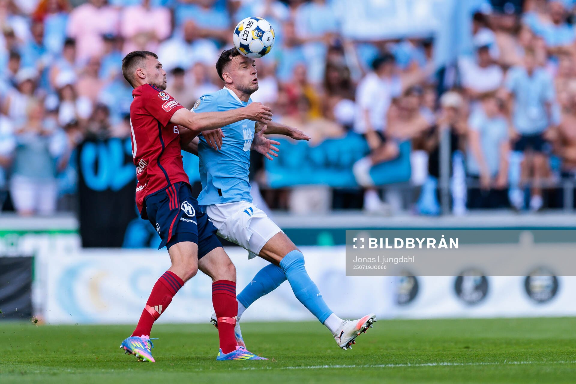 Östers Oscar Uddenäs och Malmö FFs Colin Rösler
