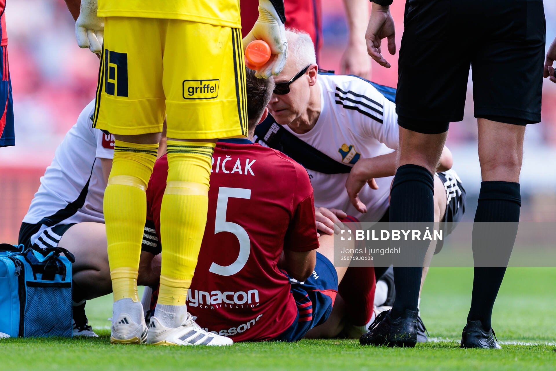 Östers Ivan Kricak får vård