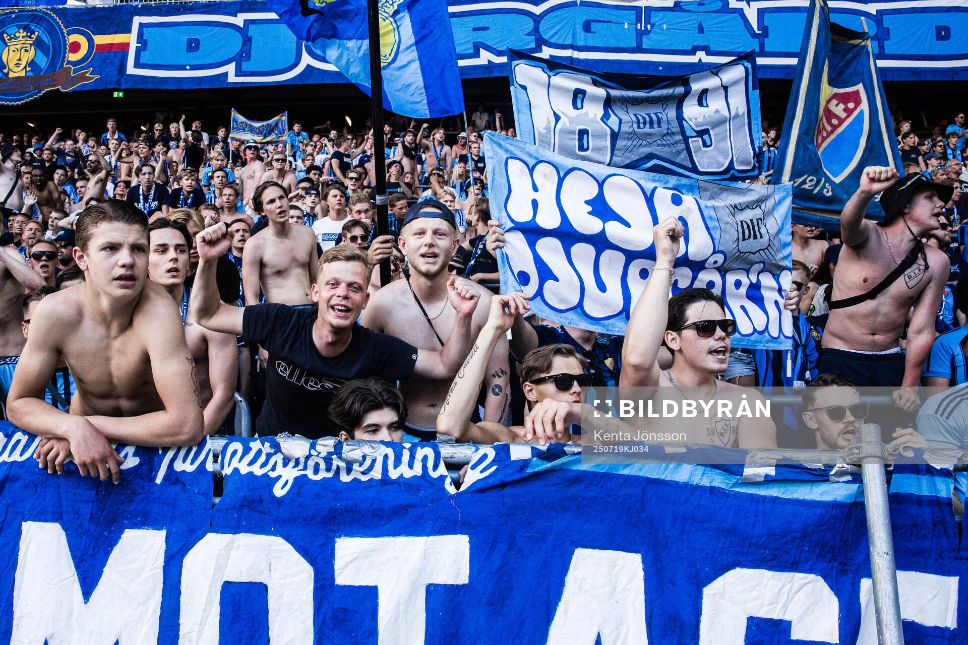 Djurgårdens supportrar