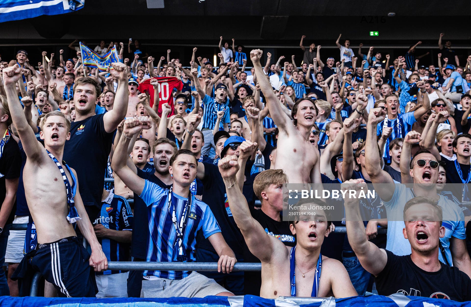 Djurgårdens supportrar