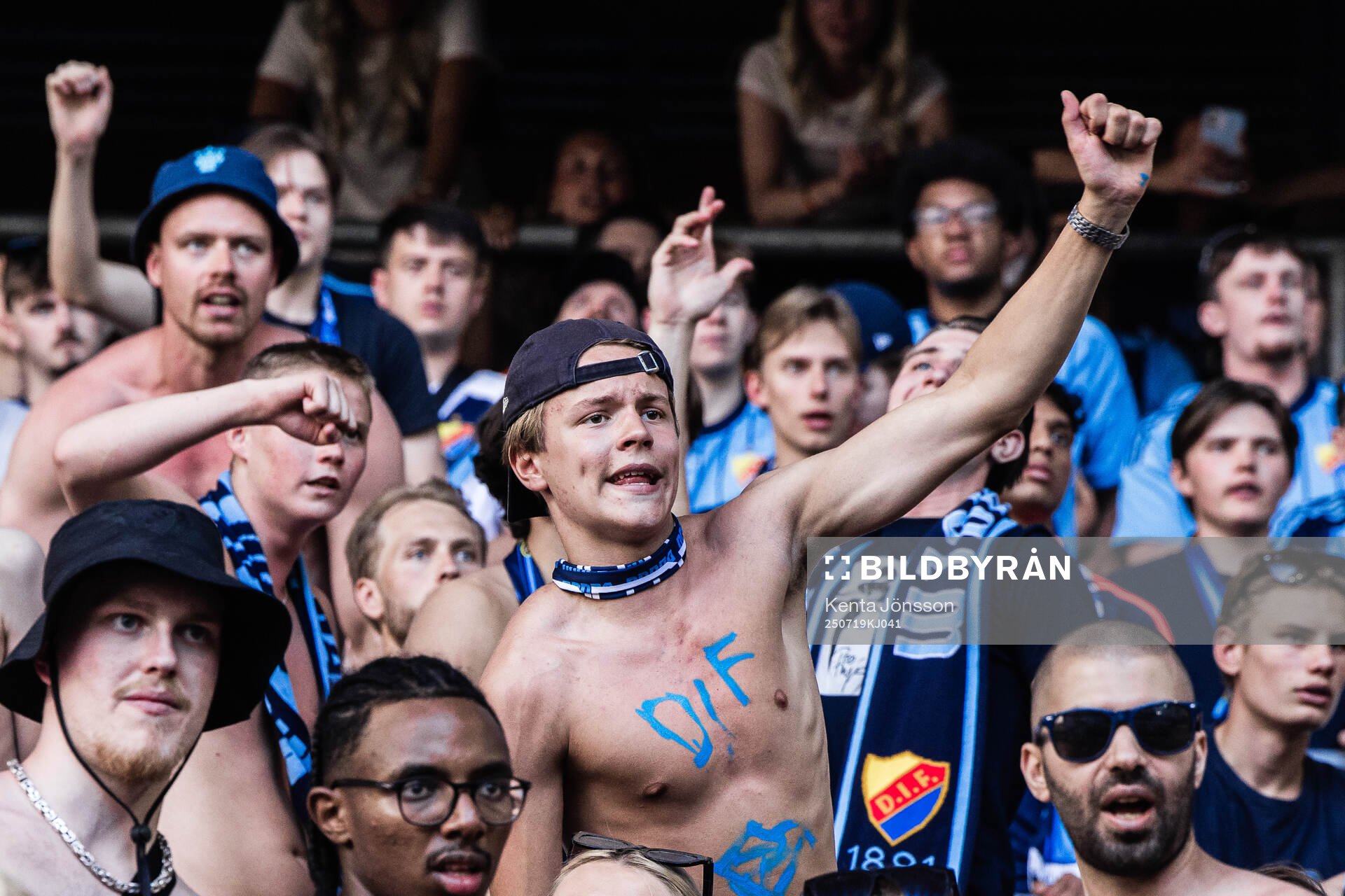 Djurgårdens supportrar