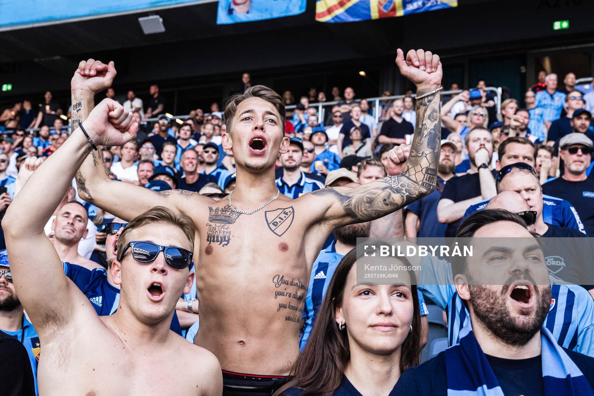 Djurgårdens supportrar