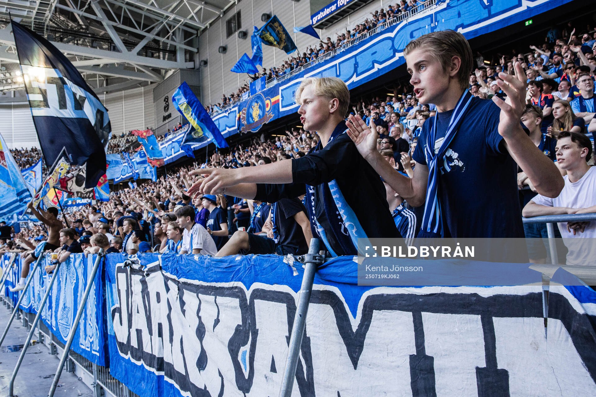 Djurgårdens supportrar