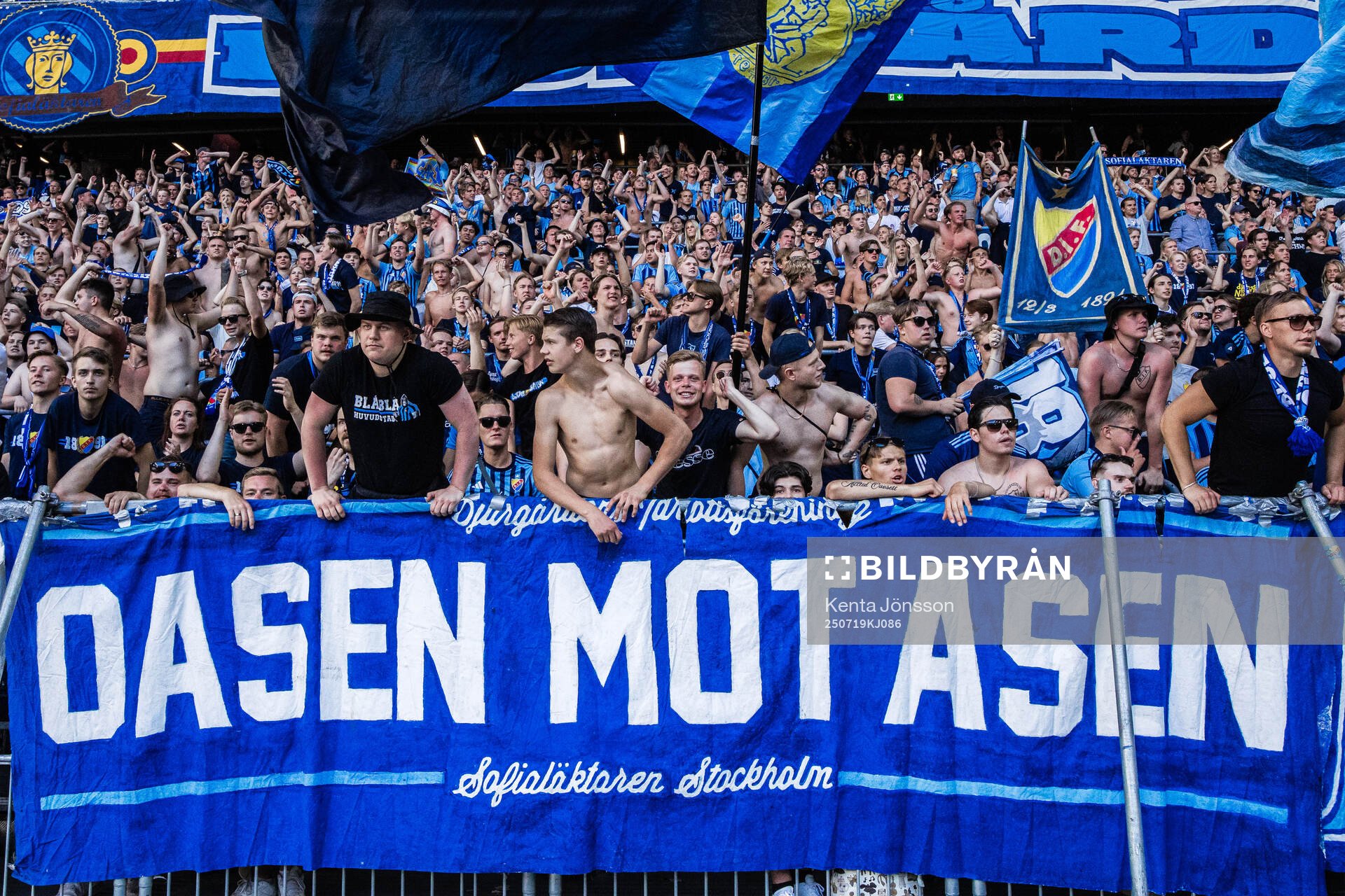 Djurgårdens supportrar
