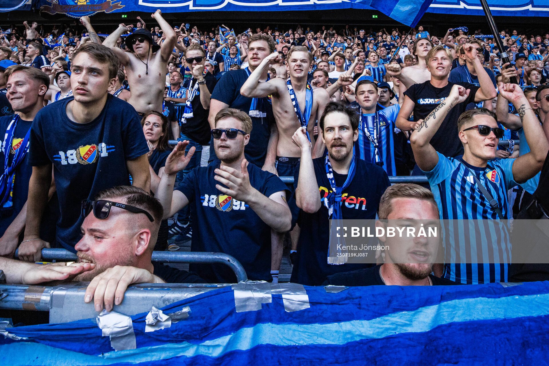 Djurgårdens supportrar
