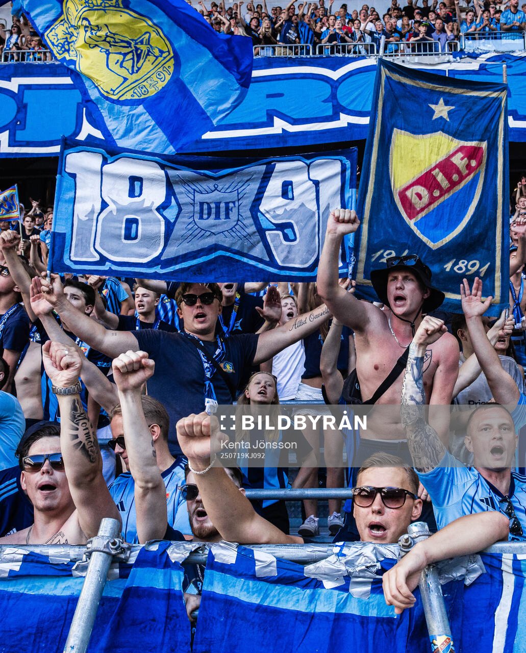 Djurgårdens supportrar