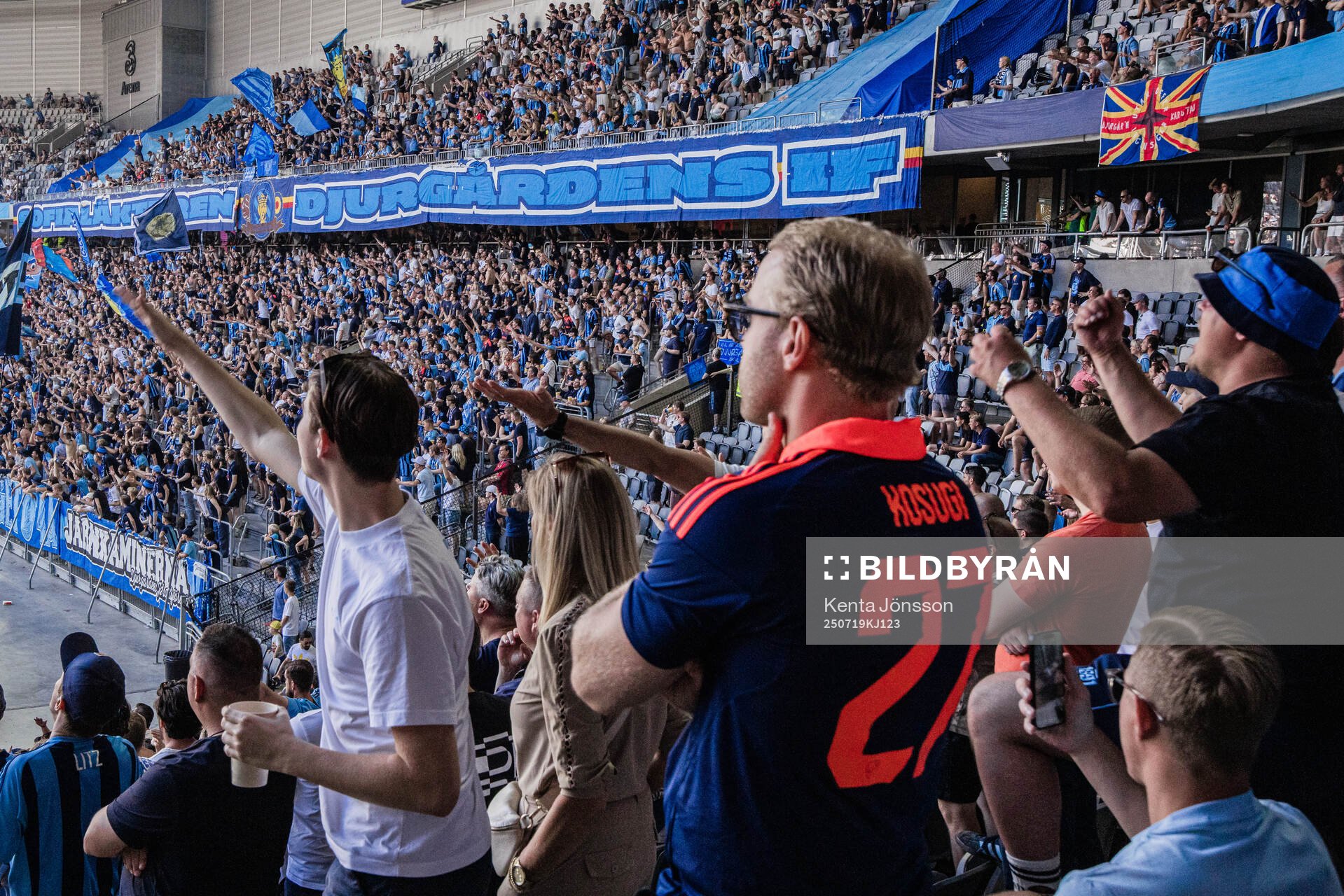 Djurgårdens supportrar