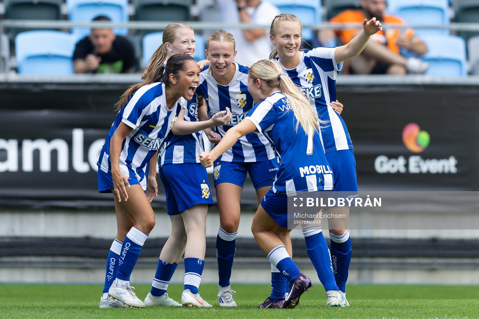 IFK Göteborgs Moa Svensson jublar