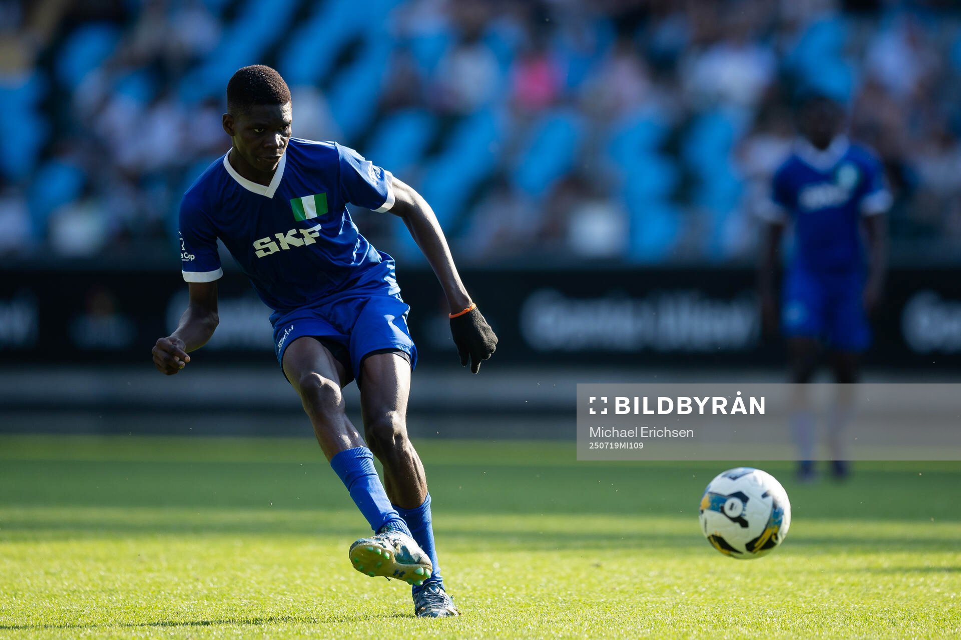 En Nigerian Eagles spelare