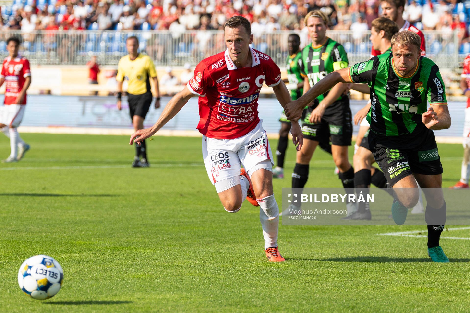 Degerfors Erik Lindell och GAIS Gustav Lundgren