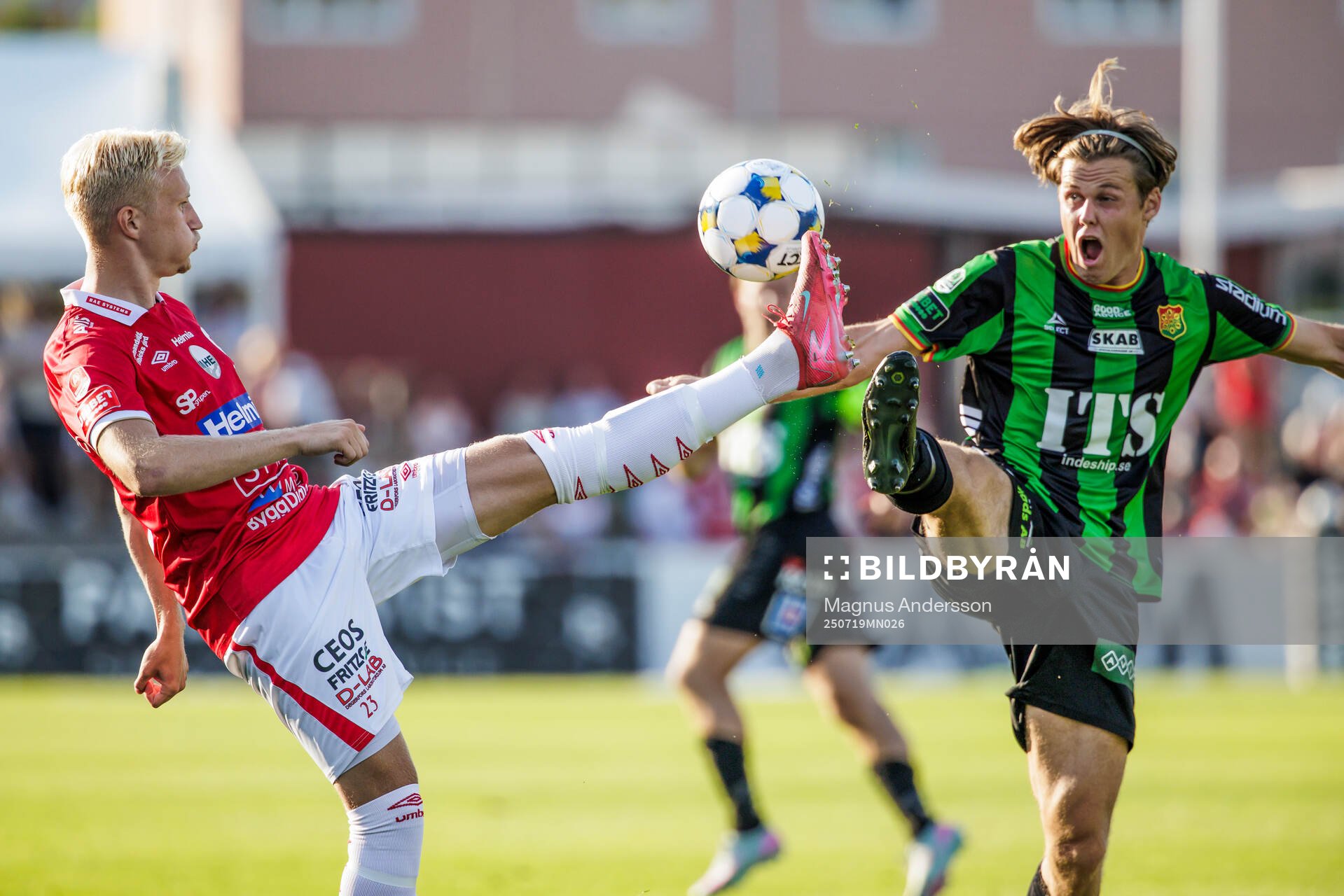 Degerfors Alexander Heden Lindskog och GAISs Axel Henriksson