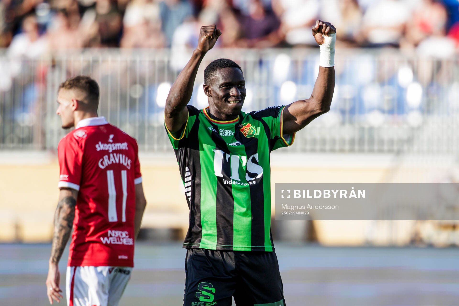 GAISs Ibrahim Diabate jublar