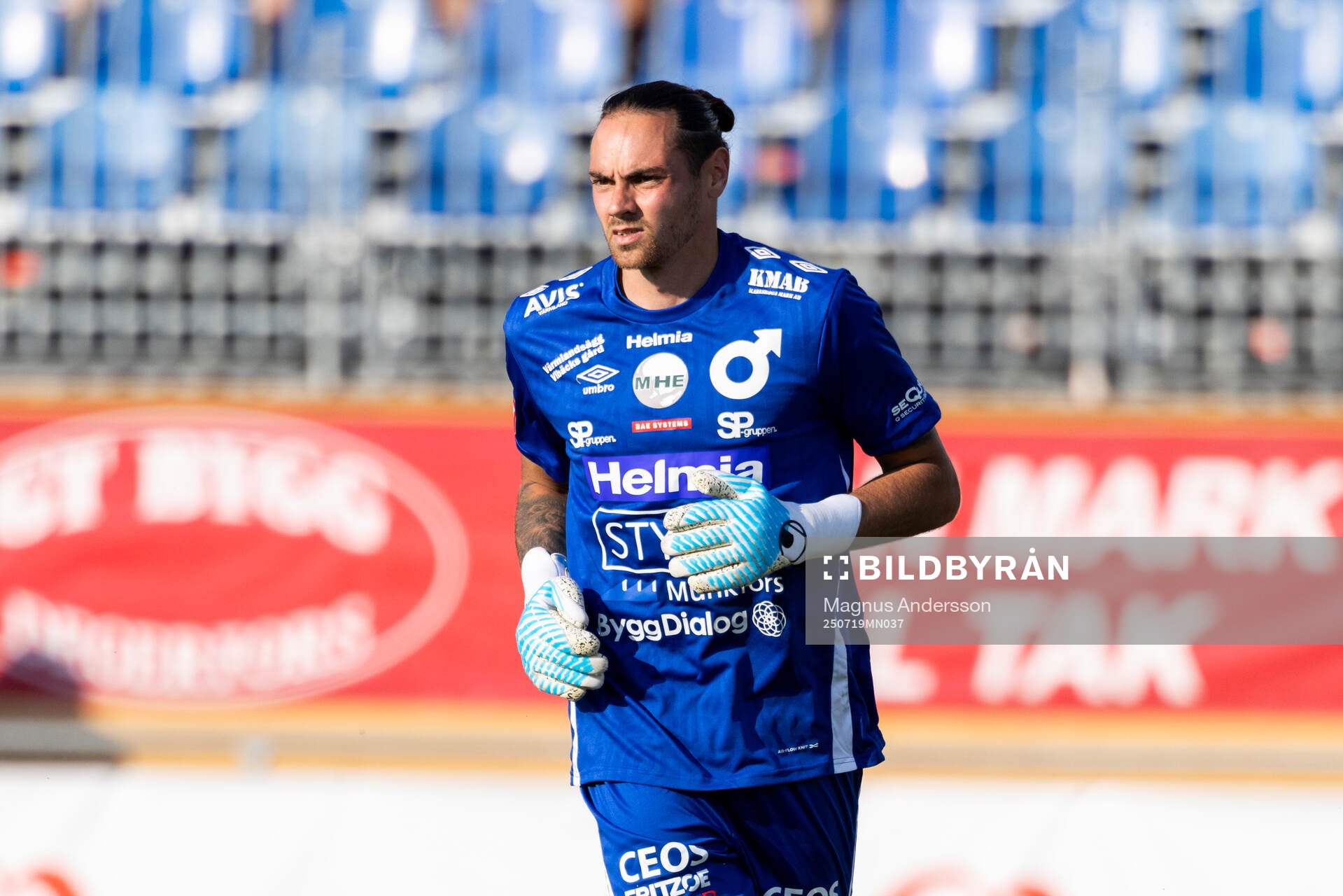 Degerfors målvakt Matvei Igonen