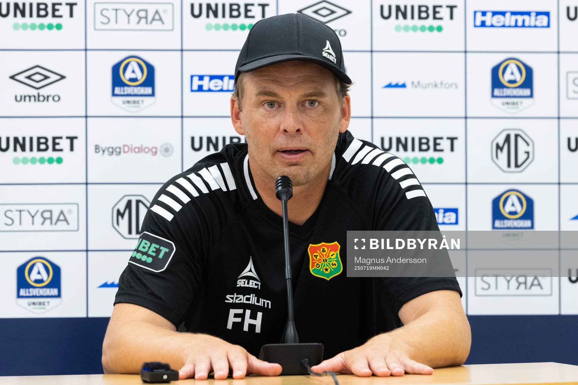 GAIS tränare Fredrik Holmberg