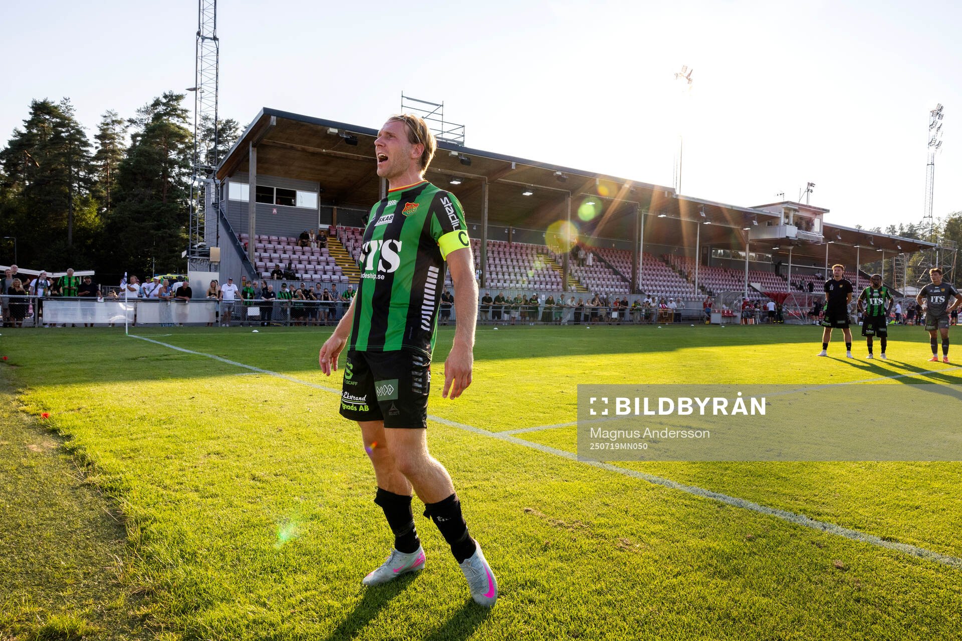 GAIS August Wängberg jublar