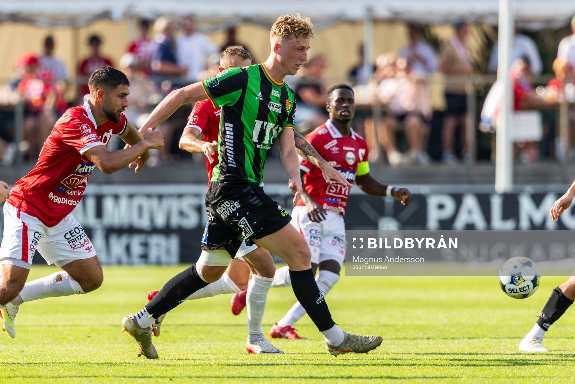 Degerfors Omar Faraj och GAIS Filip Beckman