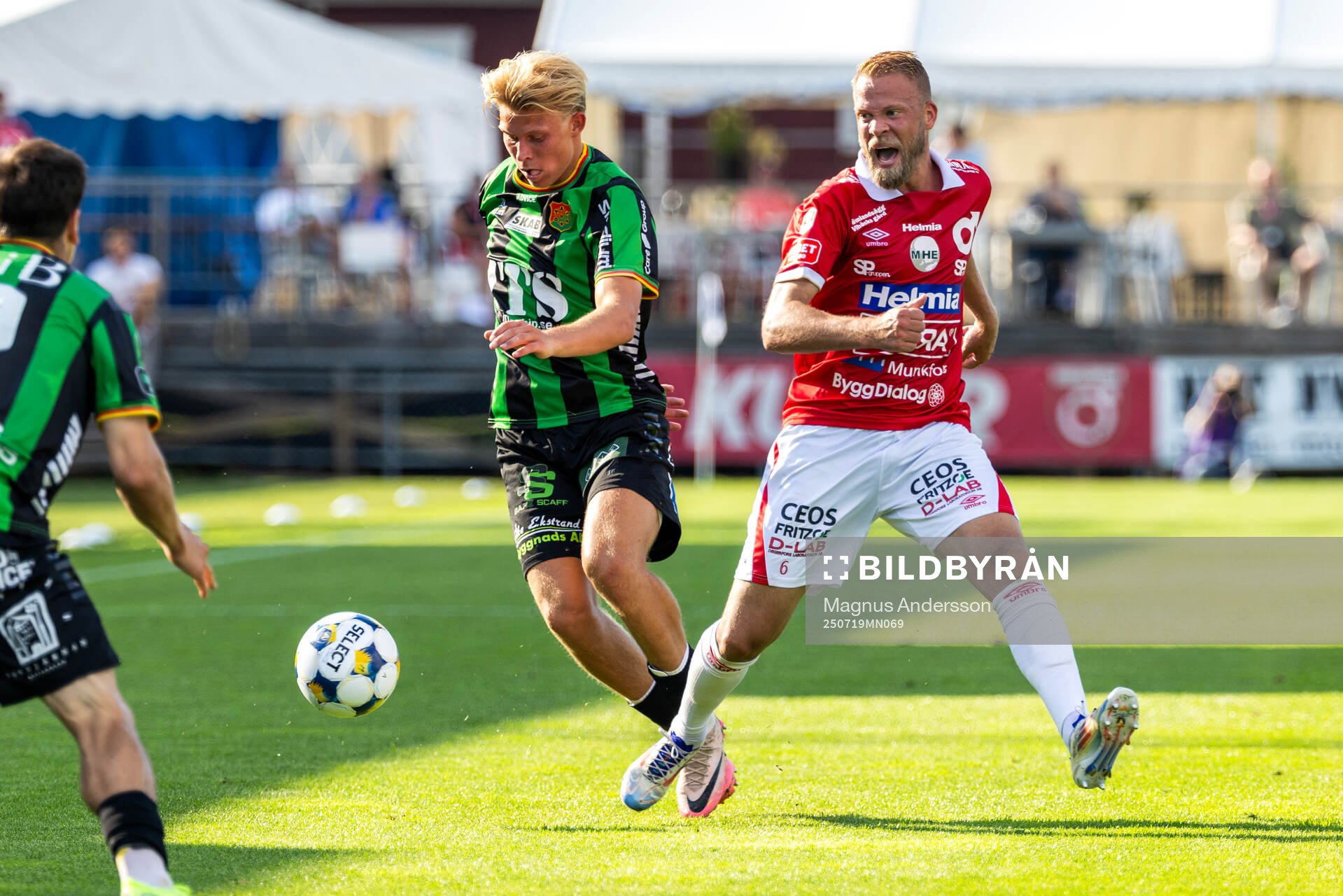 GAIS Rasmus Niklasson Petrovic och Daniel Sundgren