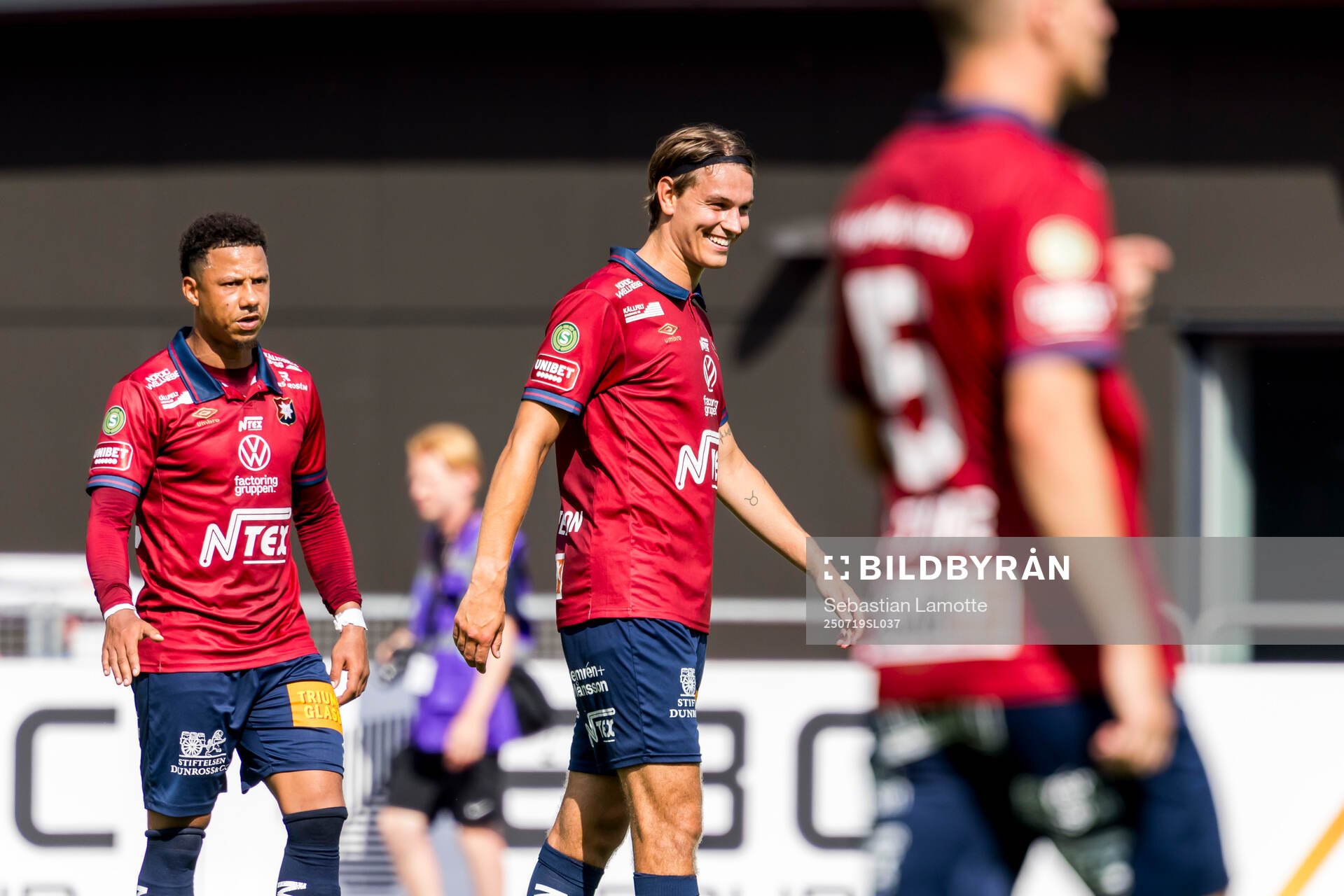 Örgrytes Noah Christoffersson jublar