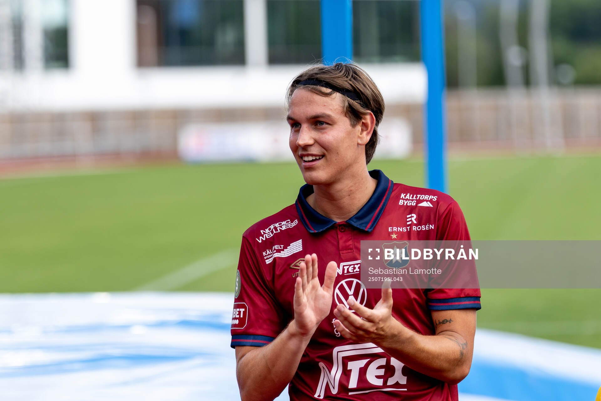 Örgrytes Noah Christoffersson  jublar
