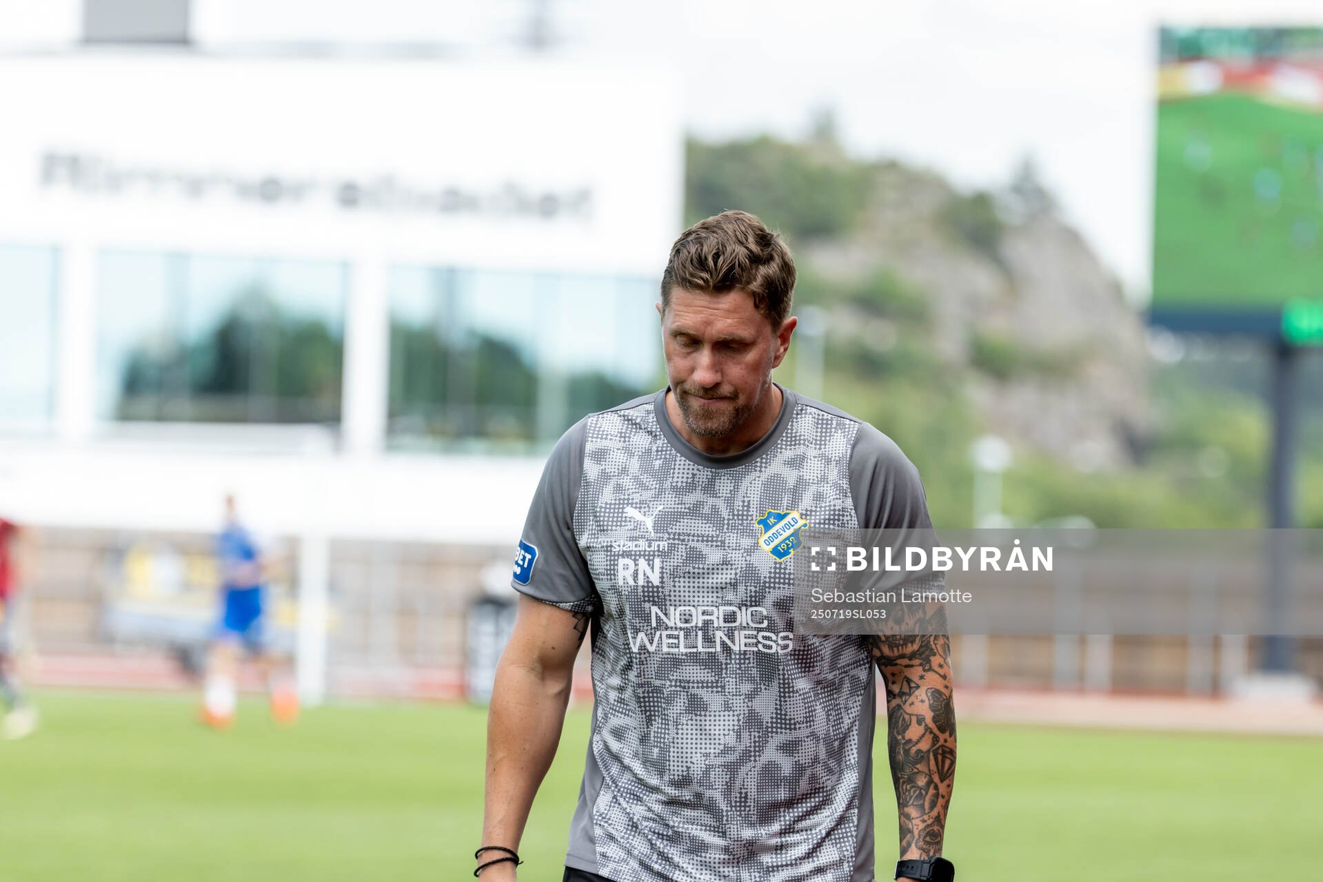 Oddevolds tränare Rikard Nilsson