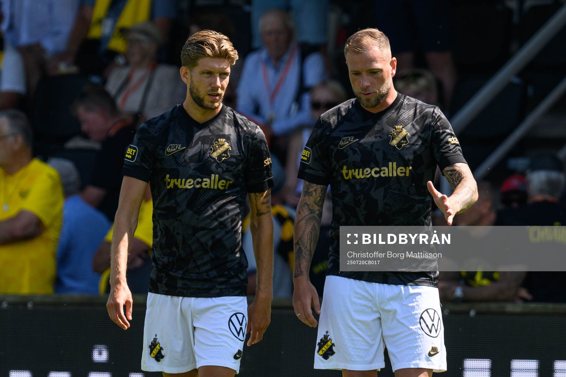 AIKs Anton Salétros och John Guidetti