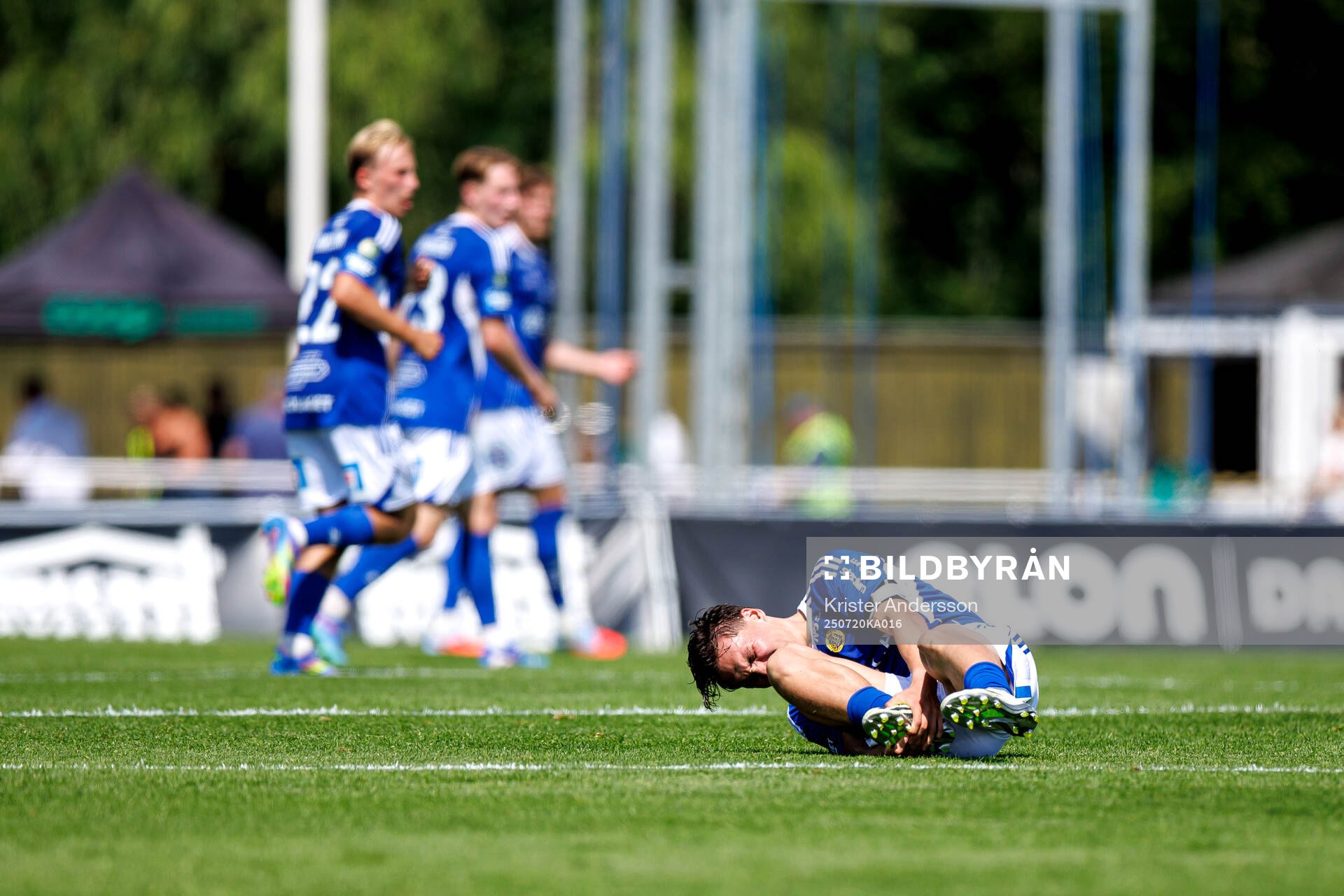 GIF Sundsvalls Miguel Sandberg har ont