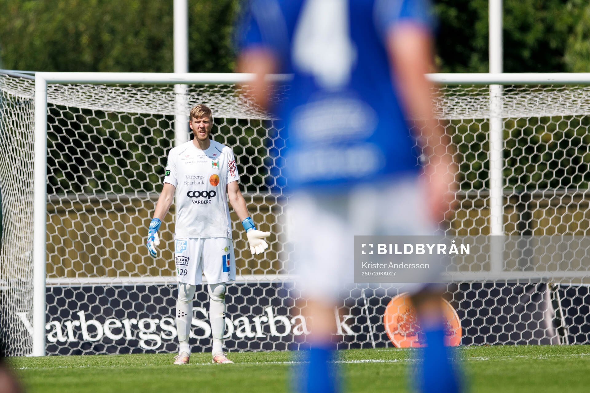 Varbergs målvakt Fredrik Andersson