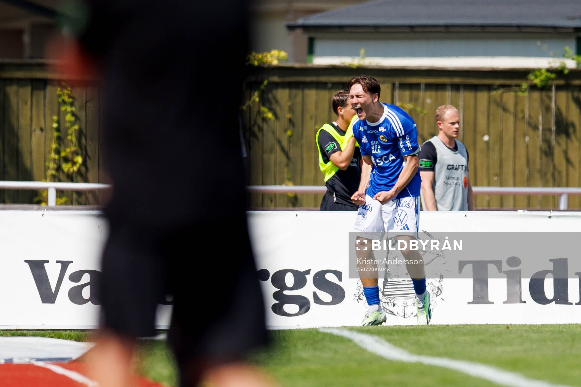 GIF Sundsvalls Miguel Sandberg jublar
