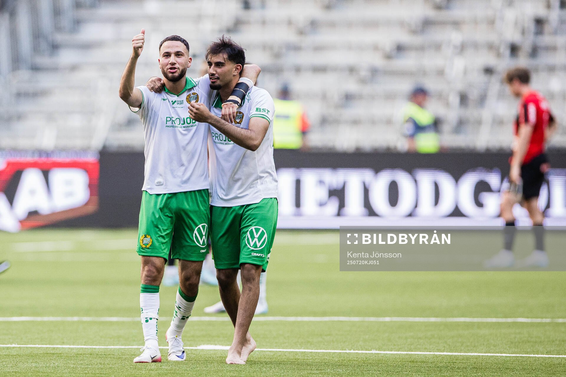 Hammarbys Abdelrahman Boudah Saidi och Montader Madjed