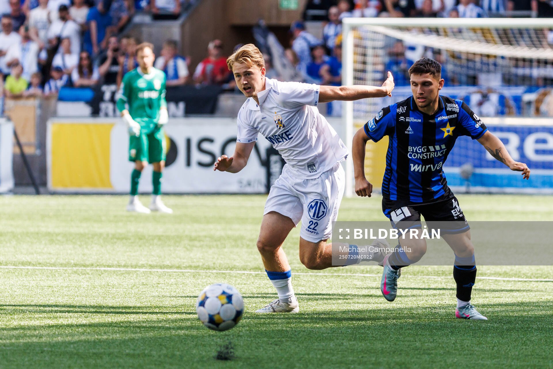 IFK Göteborgs Noah Tolf och Sirius Isak Bjerkebo