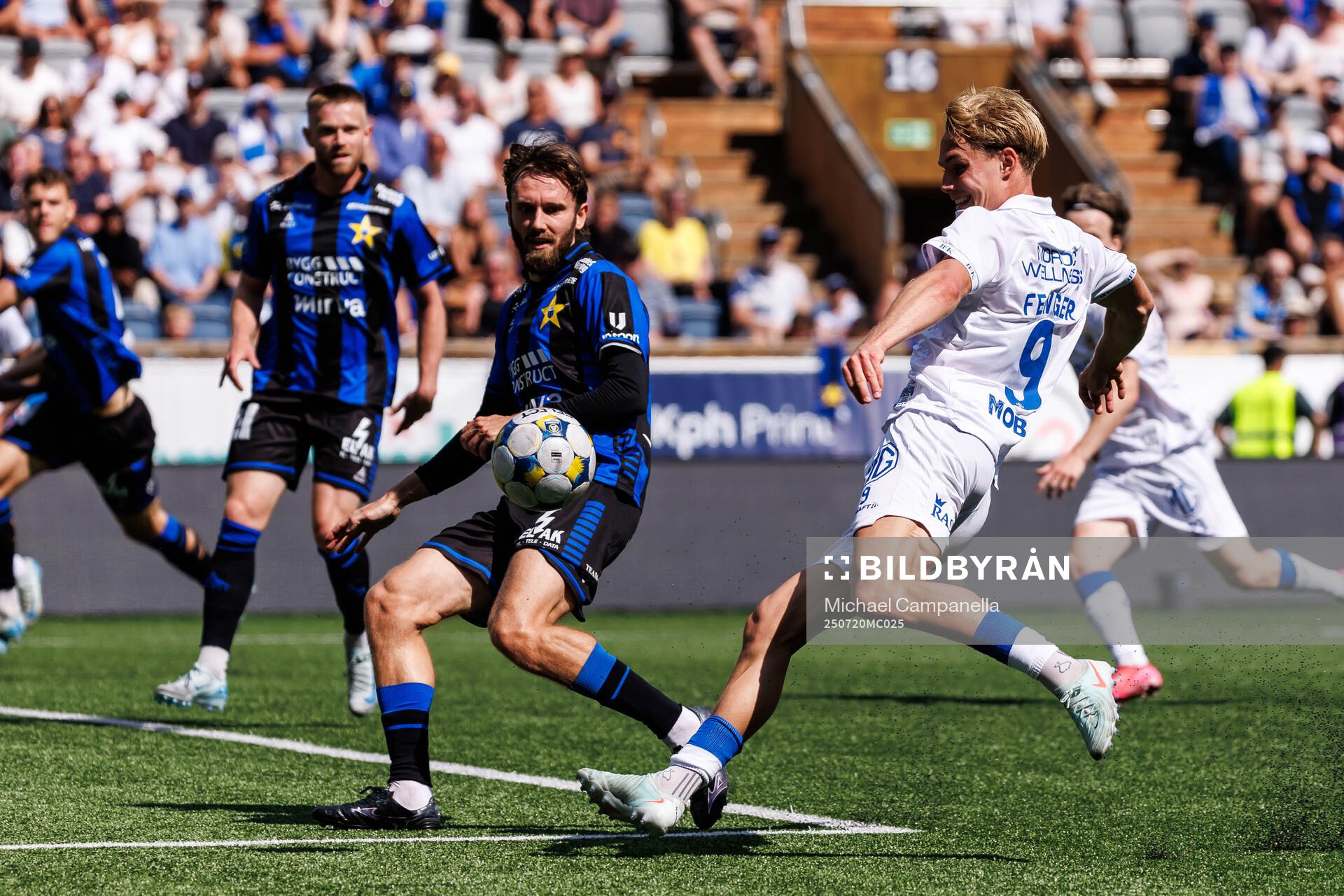 Sirius Simon Sandberg och IFK Göteborgs Max Fenger