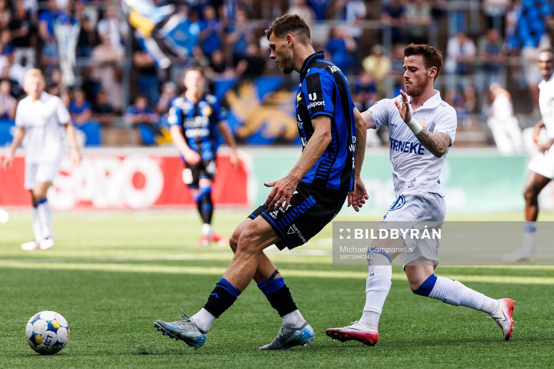 Sirius Tobias Anker och IFK Göteborgs Tobias Heintz