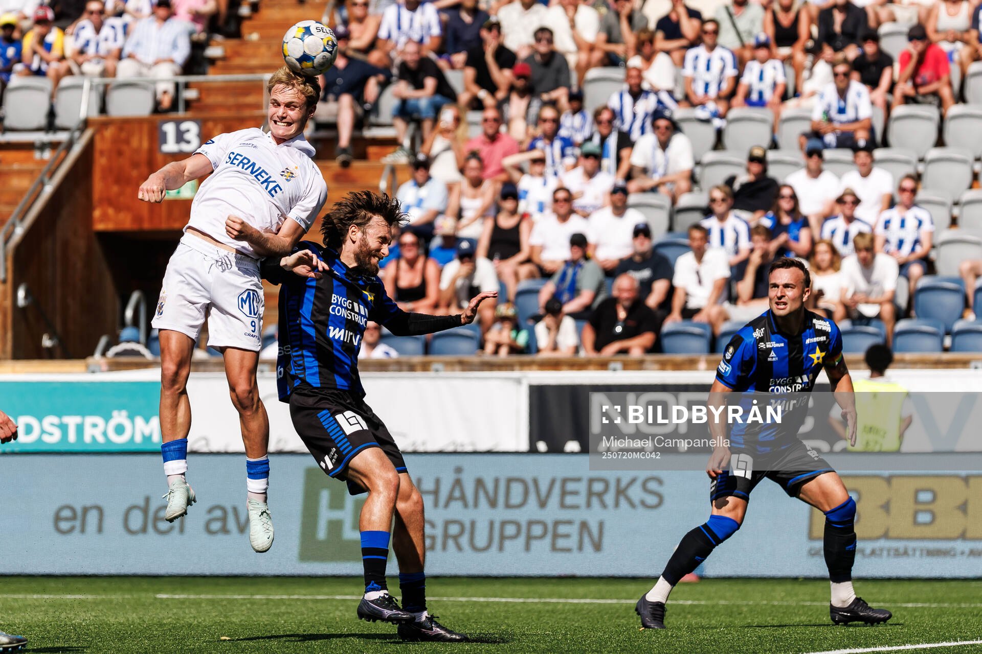 IFK Göteborgs Max Fenger och Sirius Simon Sandberg